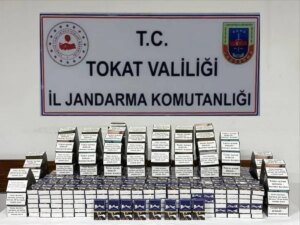 Reşadiye’de 608 Paket Kaçak Sigara Ele Geçirildi