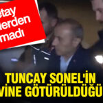 Tuncay Sonel’in Cezaevine Götürülüşü Sırasındaki Dikkat Çeken Anlar