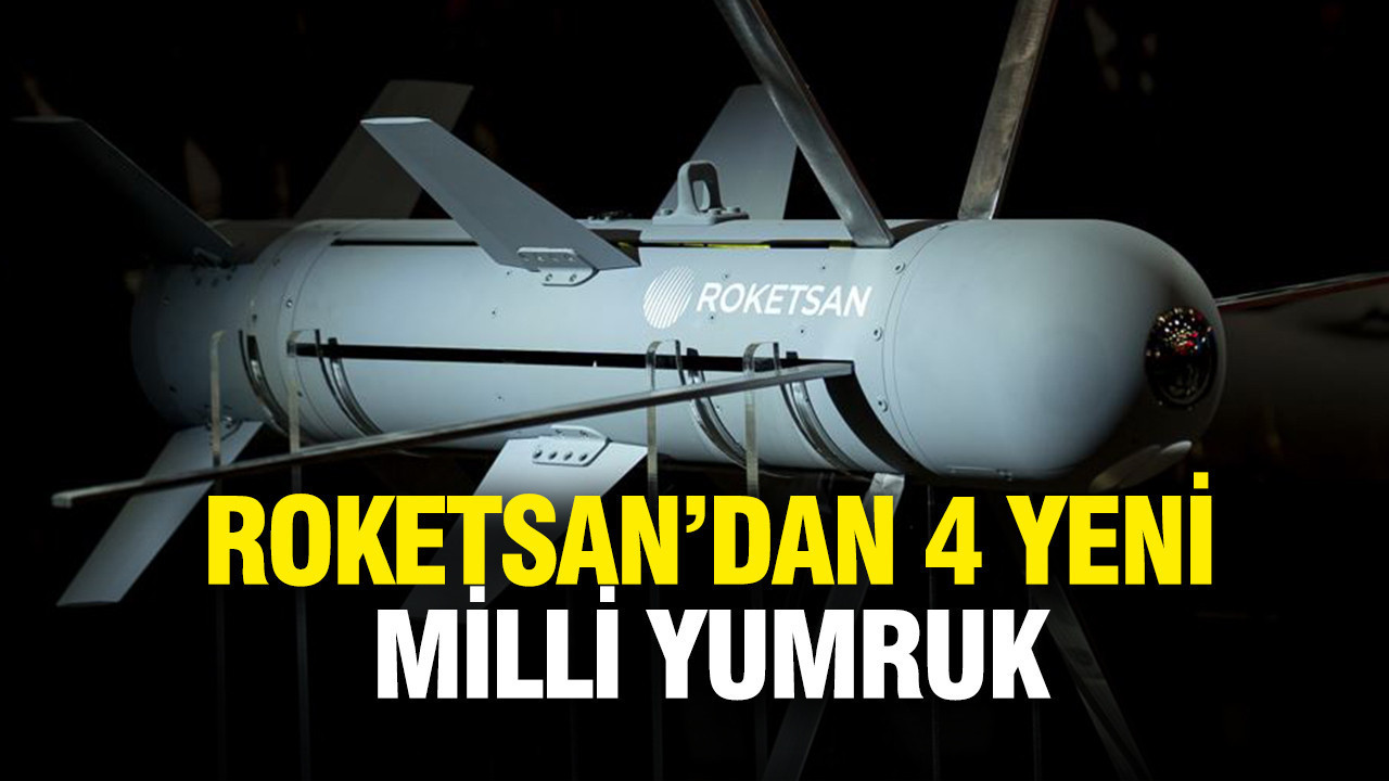 ROKETSAN’dan Dört Yeni Yerli Mühimmat Sistemi