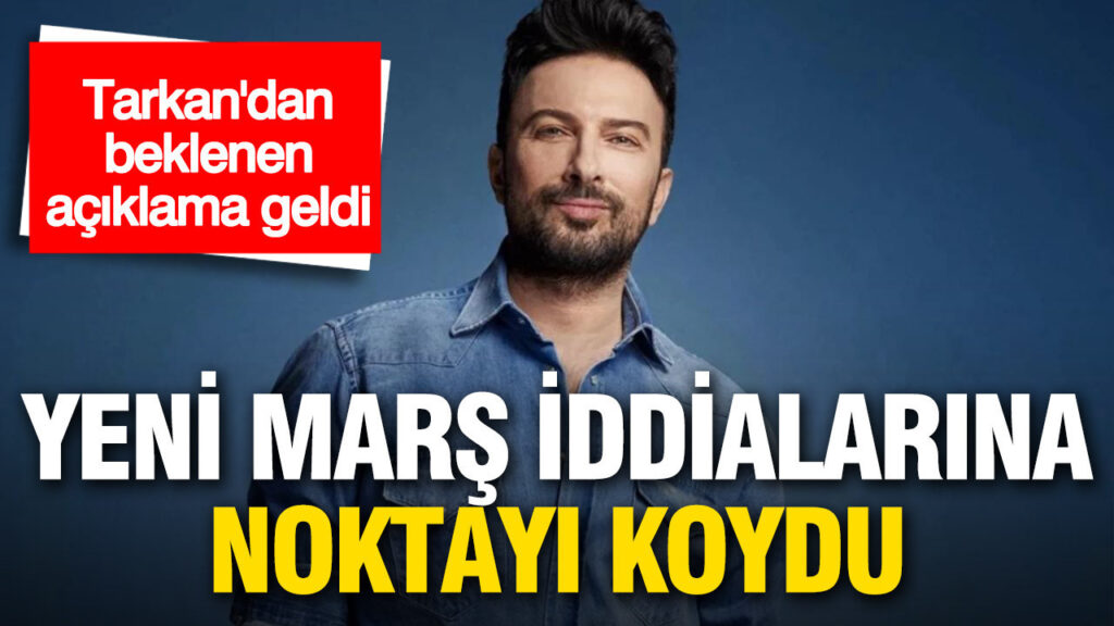 Tarkan, Yeni Milli Takım Marşı İddialarını Yalanladı